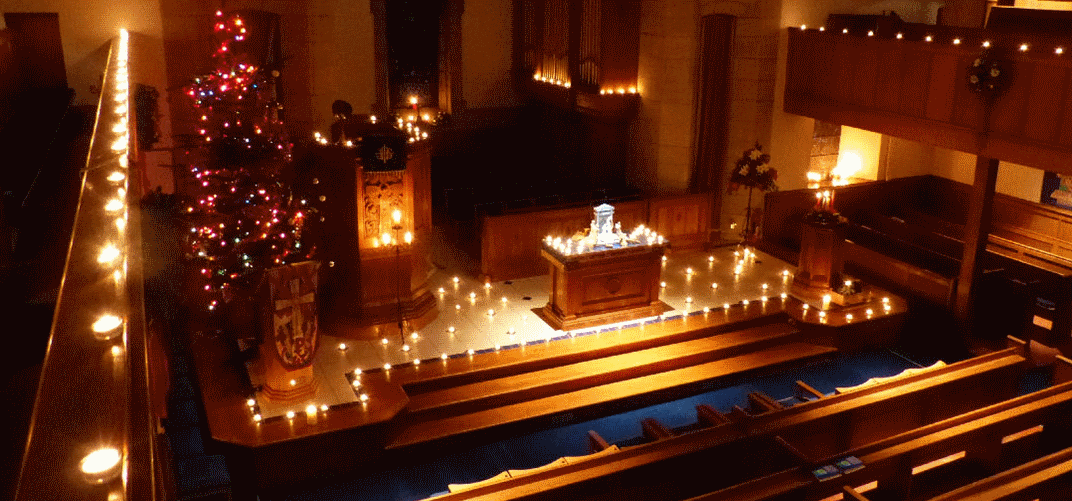 Candles, Carols and Communion Sunday 14th December 2025